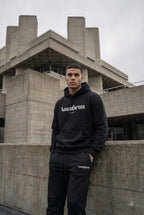 Amatheus London Oversize Black Hoodie