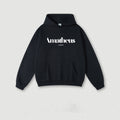 Amatheus London Oversize Black Hoodie