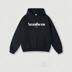 Amatheus London Oversize Black Hoodie