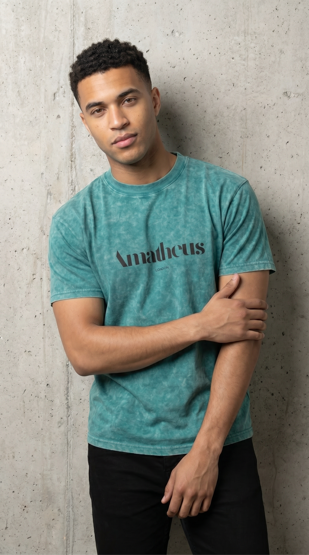 Amatheus Azure Oversized Tee