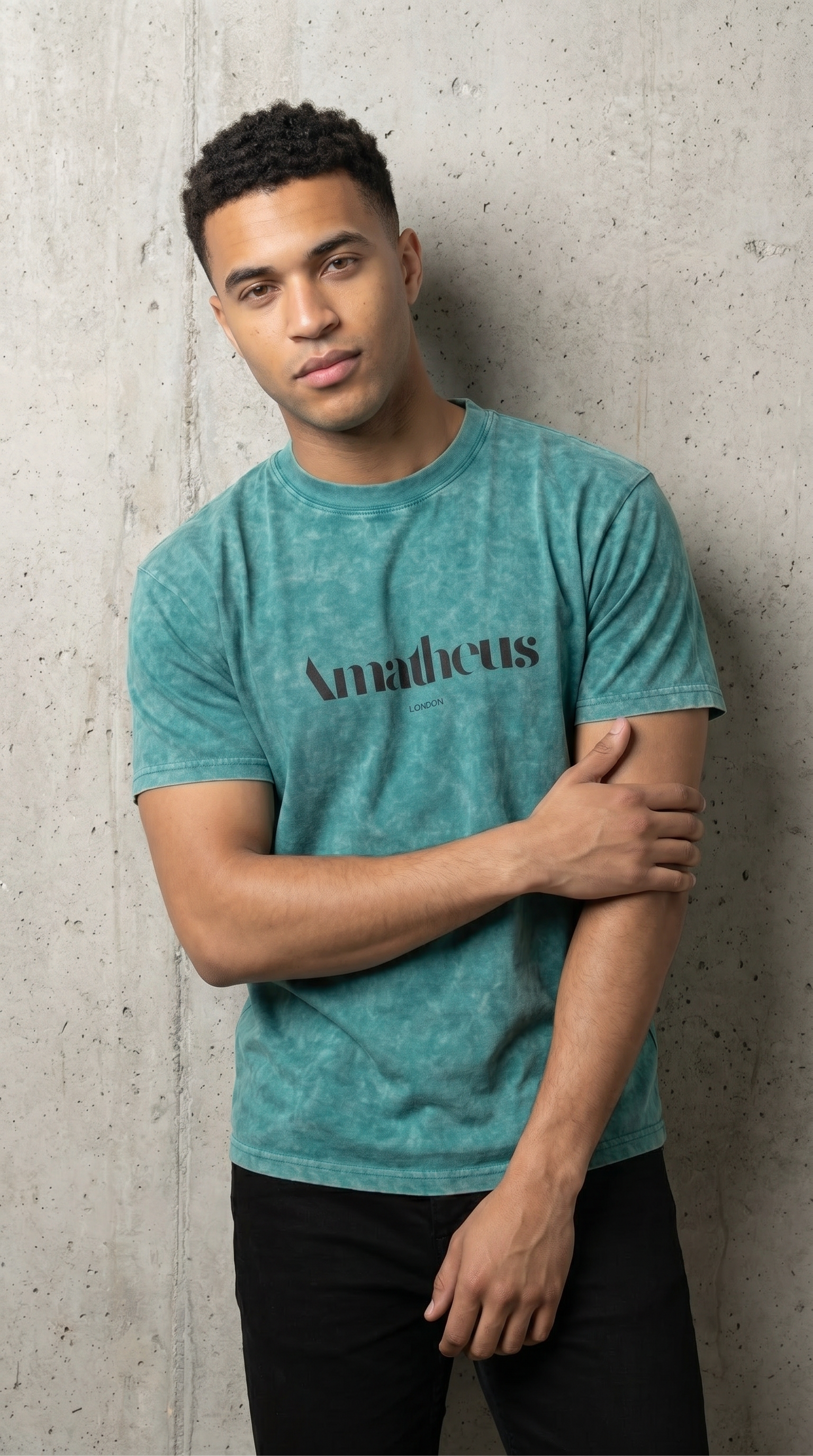 Amatheus Azure Oversized Tee