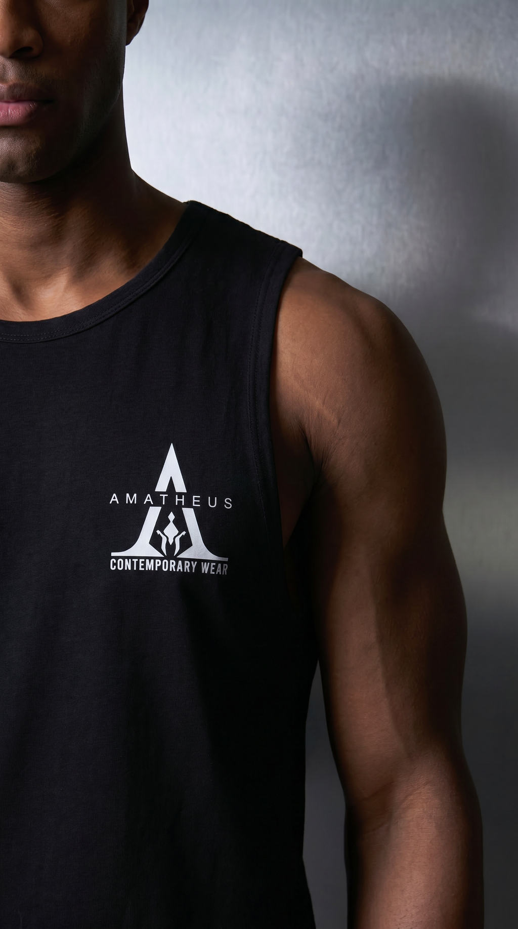 Infinity Homme Solid Tank Top