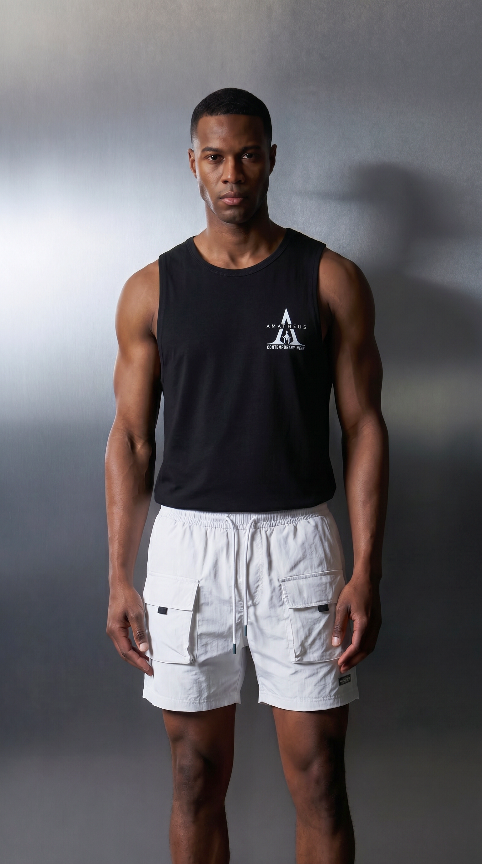 Infinity Homme Solid Tank Top