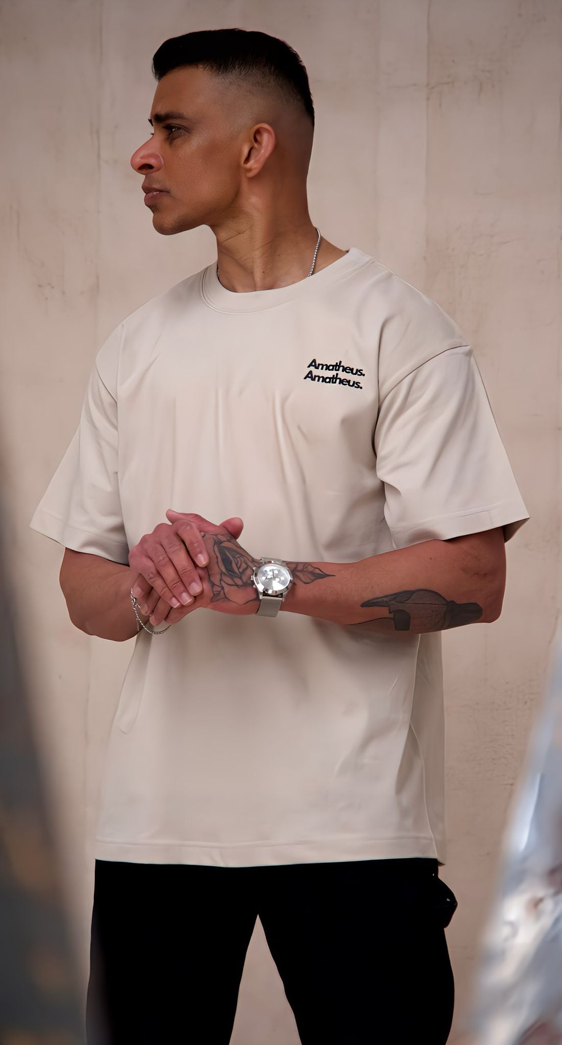 Amatheus Silicone Oversized Tee