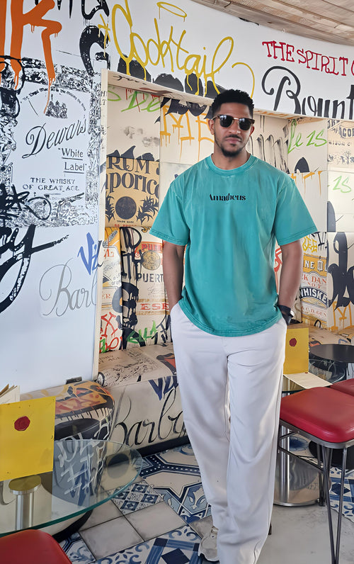 Amatheus Azure Oversized Tee