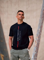 Amatheus Oversize T-shirt Red Line