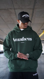 Amatheus Forest Green Oversize Hoodie