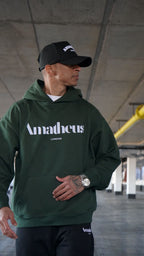 Amatheus Forest Green Oversize Hoodie
