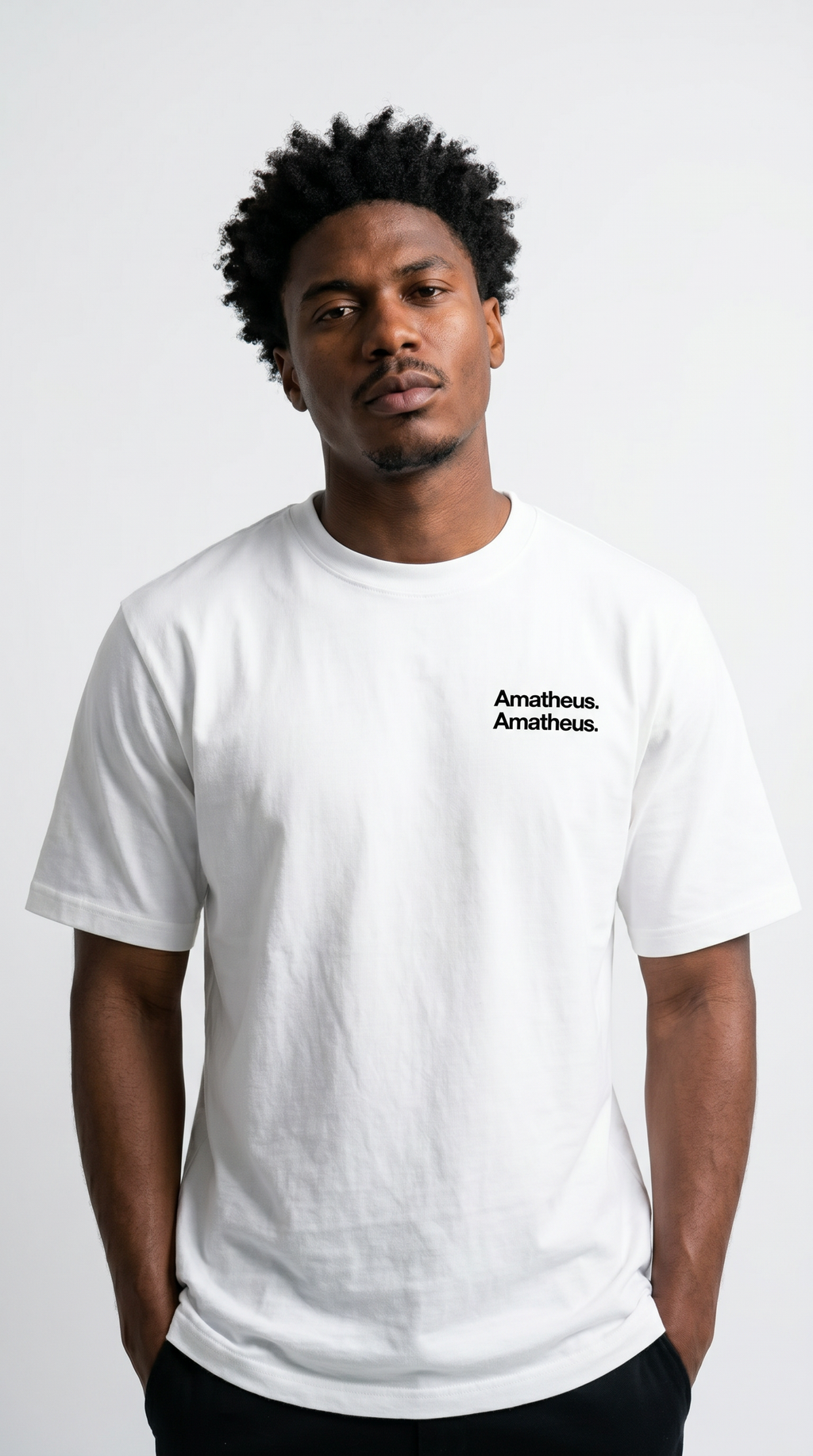 Amatheus Velvet Oversized Tee