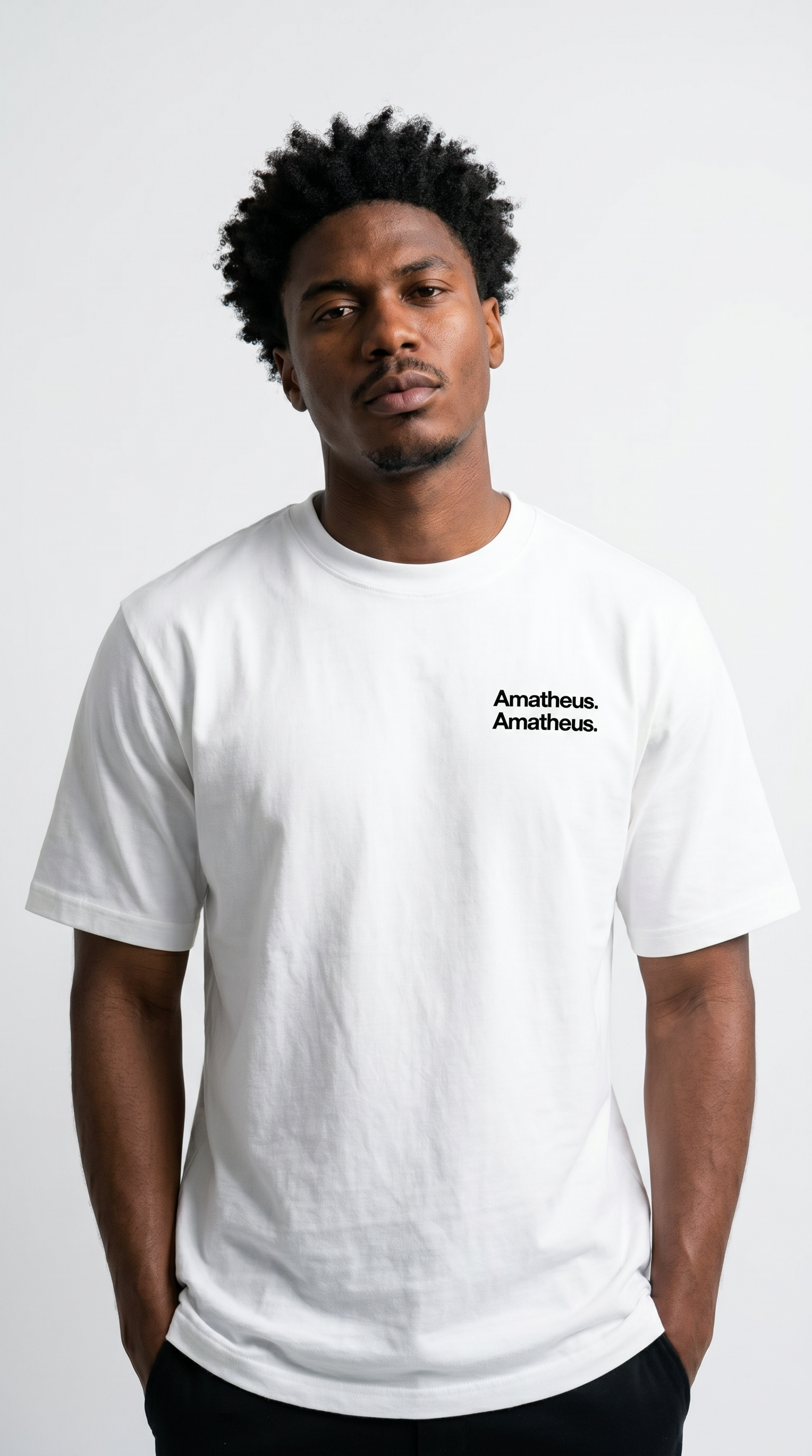 Amatheus Velvet Oversized Tee