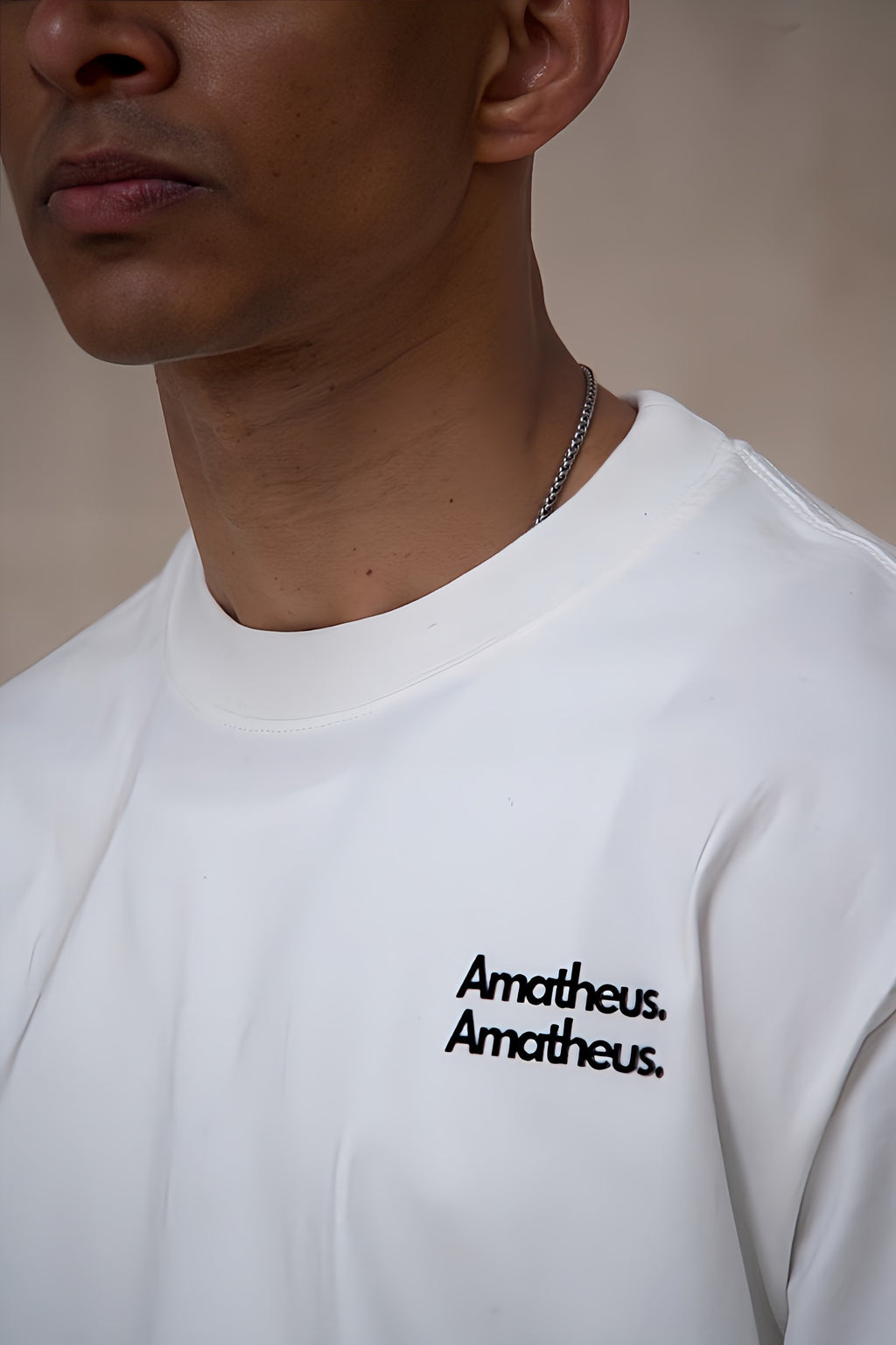 Amatheus Velvet Oversized Tee
