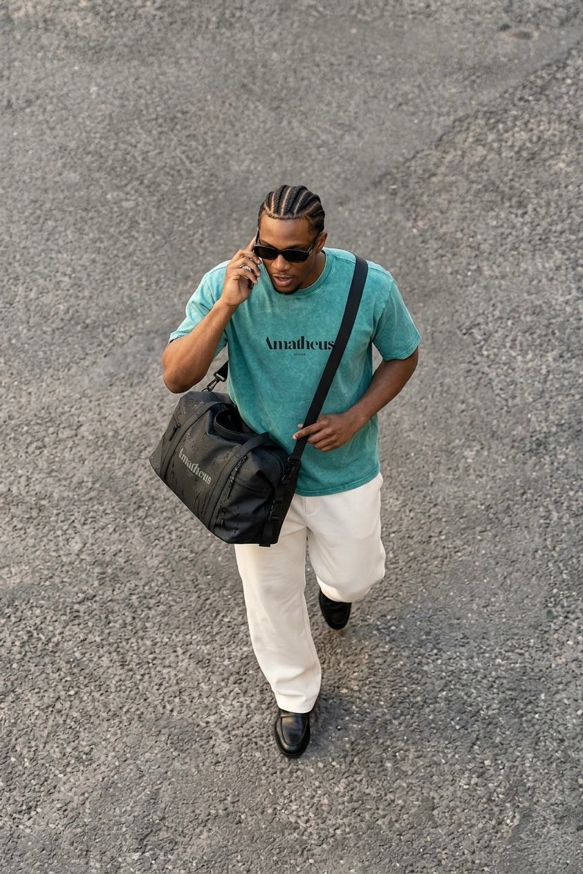 Amatheus Azure Oversized Tee