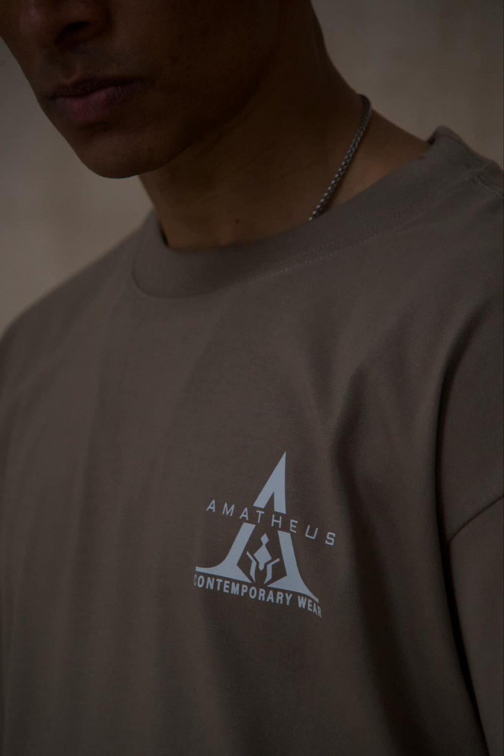 Olive green underground oversize T-shirt Helios Tee