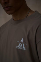 Olive green underground oversize T-shirt Helios Tee