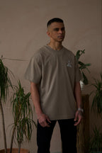 Olive green underground oversize T-shirt Helios Tee