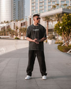 Amatheus Onyx Shadow Oversized Tee