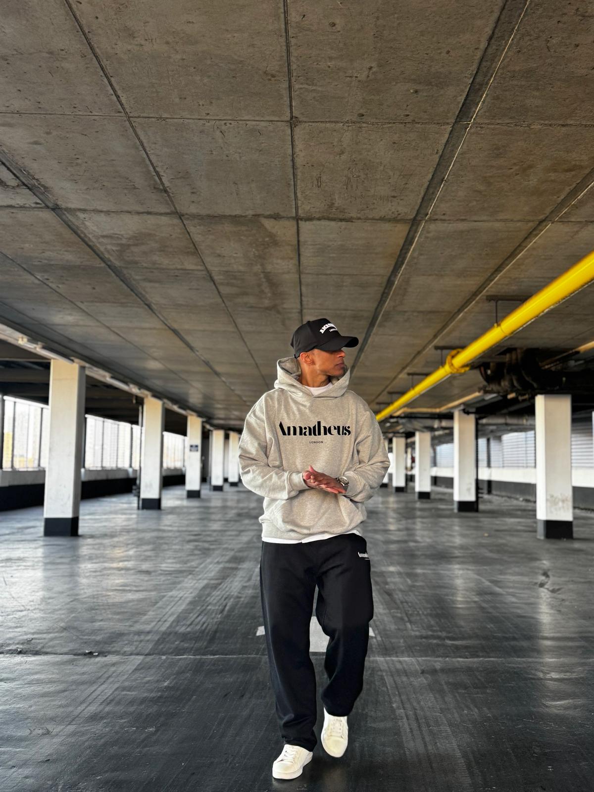 Amatheus London Oversize Grey Hoodie