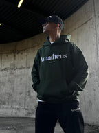 Amatheus Forest Green Oversize Hoodie