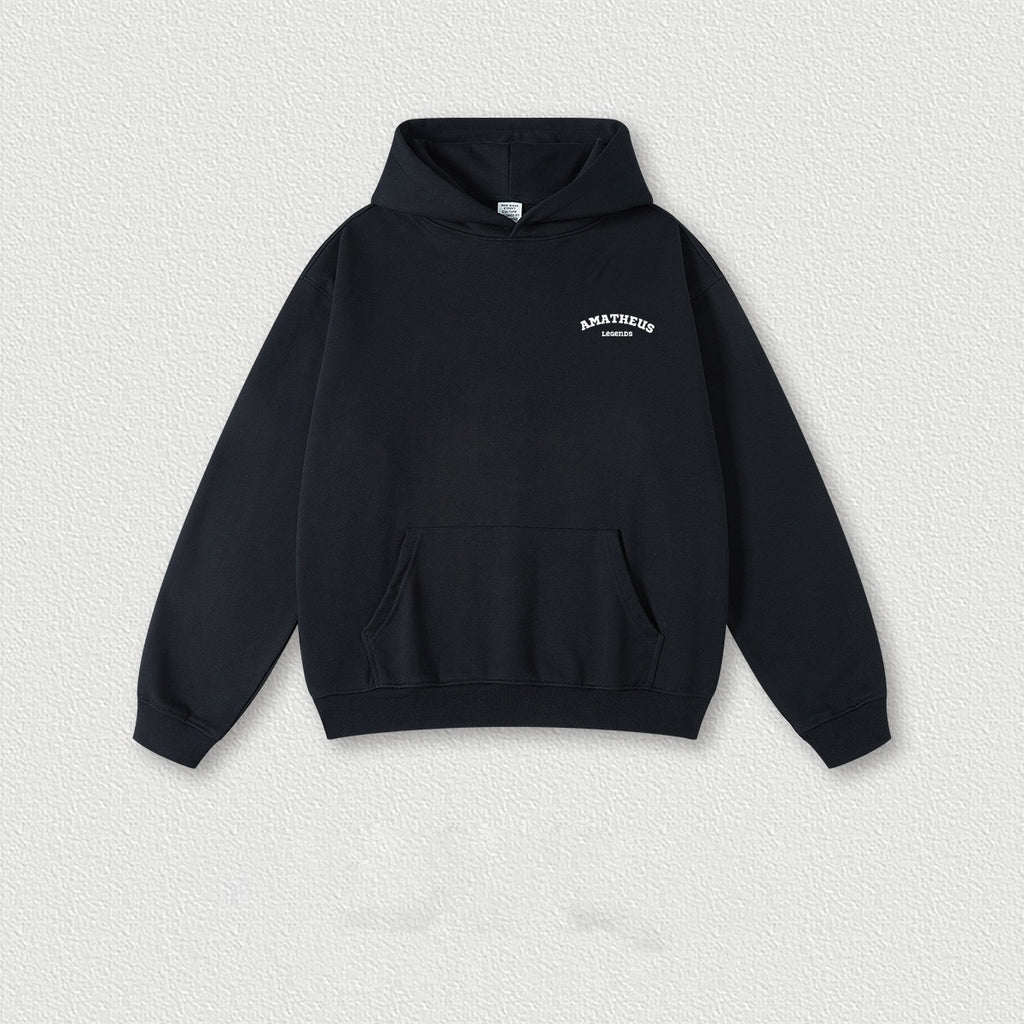Amatheus Legends Oversize Black Hoodie