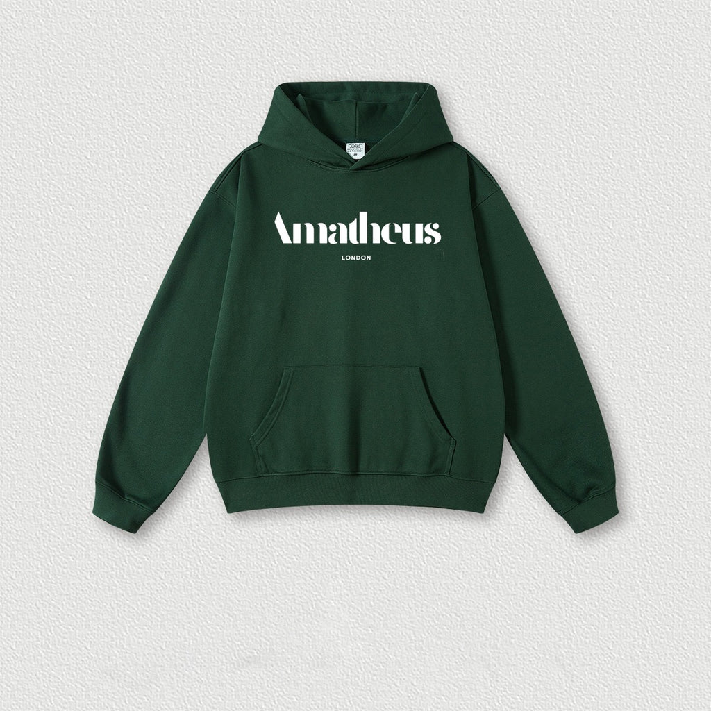 Amatheus Forest Green Oversize Hoodie