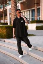 Black underground oversize T-shirt Helios Tee