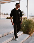 Black underground oversize T-shirt Helios Tee